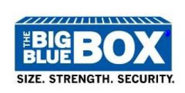 THE BIG BLUE BOX SIZE. STRENGTH. SECURITY. trademark