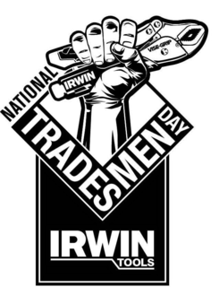 NATIONAL TRADES MEN DAY IRWIN TOOLS trademark