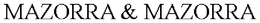 MAZORRA & MAZORRA trademark