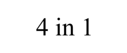4 IN 1 trademark