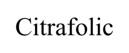 CITRAFOLIC trademark