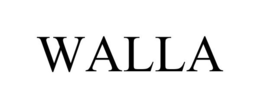 WALLA trademark