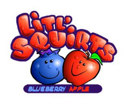 LITL' SQUIRTS BLUEBERRY APPLE trademark