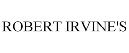 ROBERT IRVINE'S trademark