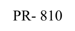 PR- 810 trademark