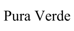PURA VERDE trademark