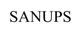 SANUPS trademark