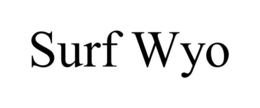 SURF WYO trademark