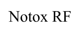 NOTOX RF trademark
