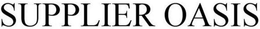 SUPPLIER OASIS trademark
