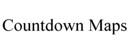 COUNTDOWN MAPS trademark