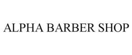ALPHA BARBER SHOP trademark