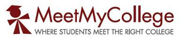MEETMYCOLLEGE WHERE STUDENTS MEET THE RIGHT COLLEGE trademark