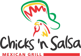 CHICKS 'N SALSA MEXICAN GRILL trademark