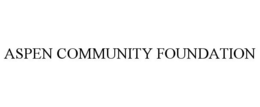 ASPEN COMMUNITY FOUNDATION trademark