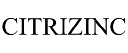 CITRIZINC trademark