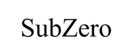 SUBZERO trademark
