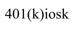 401(K)IOSK trademark