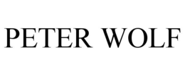 PETER WOLF trademark