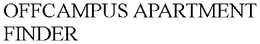 OFFCAMPUS APARTMENT FINDER trademark