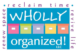 WHOLLY ORGANIZED! LLC RENEW SPACE · RECLAIM TIME · REVIVE LIFE trademark