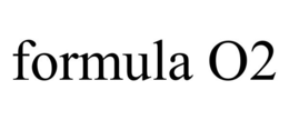 FORMULA O2 trademark