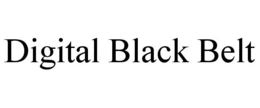 DIGITAL BLACK BELT trademark