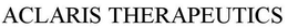 ACLARIS THERAPEUTICS trademark