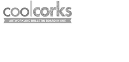 COOLCORKS ARTWORK AND BULLETIN BOARD INONE trademark
