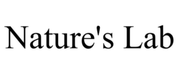 NATURE'S LAB trademark