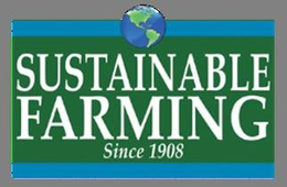 SUSTAINABLE FARMING SINCE 1908 trademark