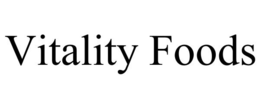 VITALITY FOODS trademark