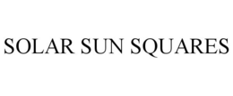 SOLAR SUN SQUARES trademark