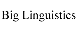 BIG LINGUISTICS trademark