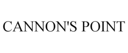 CANNON'S POINT trademark