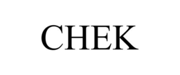 CHEK trademark
