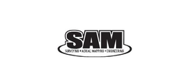 SAM SURVEYING + AERIAL MAPPING + ENGINEERING trademark