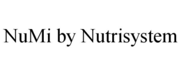 NUMI BY NUTRISYSTEM trademark