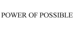 POWER OF POSSIBLE trademark