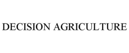 DECISION AGRICULTURE trademark