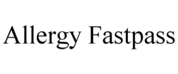 ALLERGY FASTPASS trademark