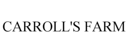 CARROLL'S FARM trademark
