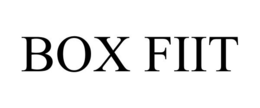 BOX FIIT trademark