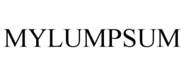 MYLUMPSUM trademark
