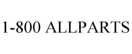 1-800 ALLPARTS trademark