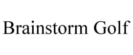 BRAINSTORM GOLF trademark