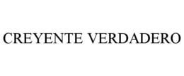CREYENTE VERDADERO trademark