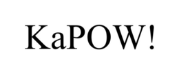 KAPOW! trademark