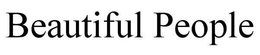 BEAUTIFUL PEOPLE trademark