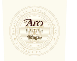 ARO RIOJA DENOMINACION DE ORIGEN CALIFICADORA MUGA BARRIO DE LA ESTACION DE HARO FUNDADA EN 1932 trademark